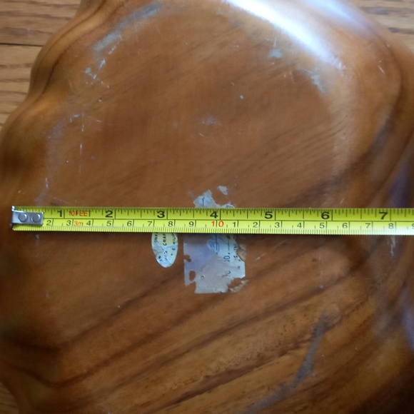 Vintage Monkey Pod Wood Salad bowl - Picture 5 of 10